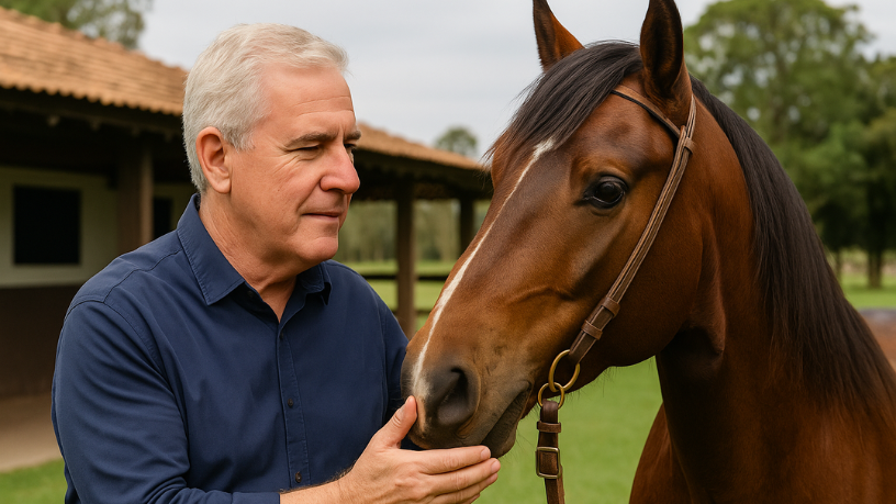 O desempenho do cavalo crioulo está diretamente ligado à genética, reforça Aldo Vendramin.